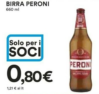 Coop Peroni Birra offerta