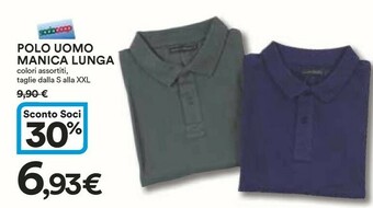 Coop Polo uomo offerta