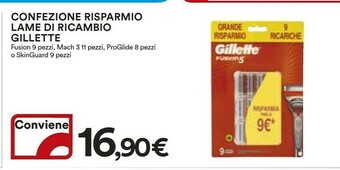 Coop Gillette Rasoio offerta