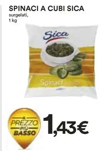 Coop Sica Spinaci offerta