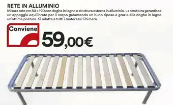 Coop Misura Reti a doghe offerta