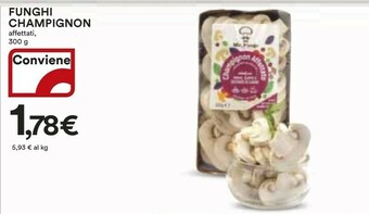 Coop Funghi champignon offerta