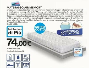 Coop Materassi offerta