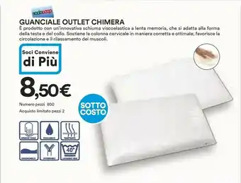 Coop Chimera Cuscino offerta