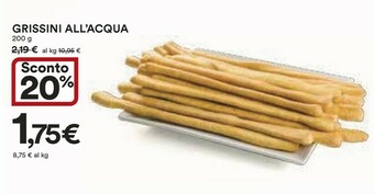Coop Grissini offerta