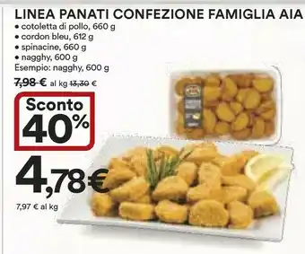 Coop Aia Cotolette di pollo offerta