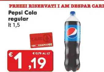DeSpar Express Pepsi cola regular offerta