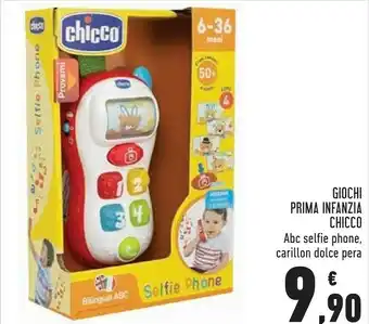 Conad Chicco Selfie Phone offerta
