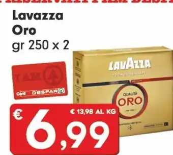Despar Lavazza oro offerta