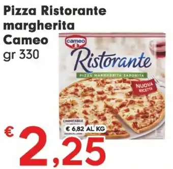 Despar Cameo pizza ristorante margherita offerta