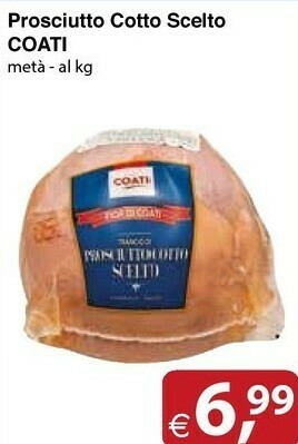 Docks Cash&Carry Coati Prosciutto cotto offerta