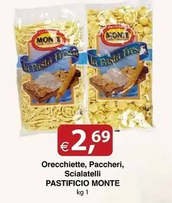 Docks Cash&Carry Pastificio monte Pasta offerta