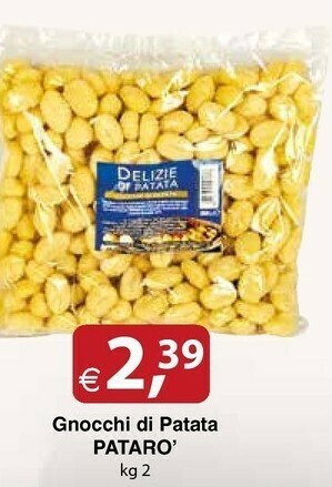 Docks Cash&Carry Patarò Gnocchi di patate offerta