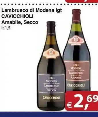 Docks Cash&Carry Casa Modena Lambrusco offerta