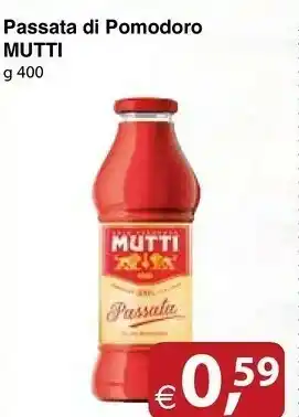 Docks Cash&Carry Mutti Passata di pomodoro offerta