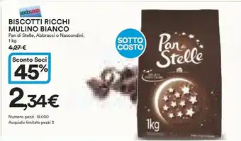 Ipercoop Mulino Bianco Pan di stelle offerta
