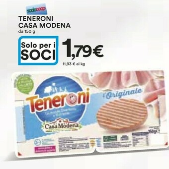 Ipercoop Casa Modena Hamburger offerta