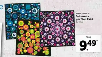 Lidl Set Vernice Per Blob Paint offerta