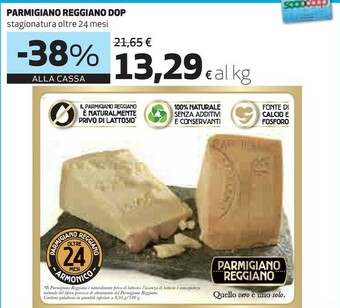 Coop Parmigiano reggiano DOP offerta