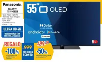 FreeShop Panasonic SMART TV TX-55MZ800E offerta