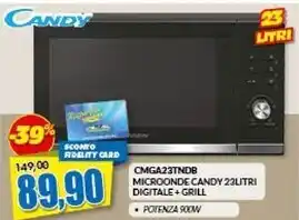 Risparmio Casa Candy cmga23tndb microonde offerta