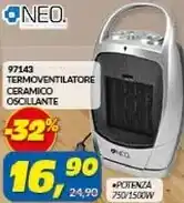 Risparmio Casa Neo 97143 termoveltinatore ceramico oscillante offerta