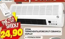 Risparmio Casa Neo 97156 termoventilatore split ceramica o display offerta