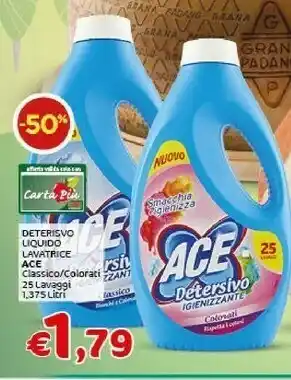 Crai Ace Detersivo lavatrice offerta