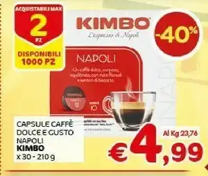 Crai Kimbo Caffè offerta