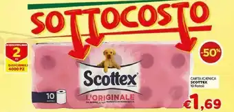 Crai Scottex Carta igienica offerta