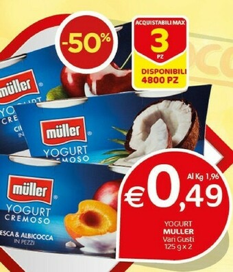 Crai Muller Yogurt offerta