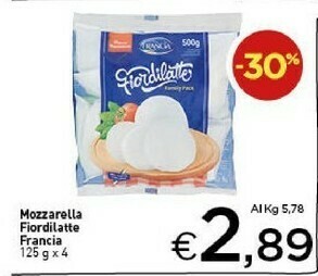 Crai Francia - Mozzarella Di Bufala Campana DOP offerta