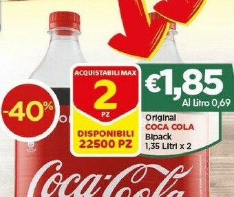Crai Coca Cola Coca cola zero offerta