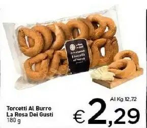 Crai La Rosa Dei Gusti Torcetti Al Burro offerta