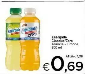 Energade - Energade Gusto Limone 500 G(ml)
