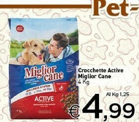 Crai Morando Crocchette Active Miglior Cane offerta