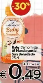Crai San Bendetto Baby Camomilla Al Mandarancio offerta