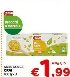 Crai Mais offerta