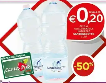 Crai San Benedetto Acqua offerta
