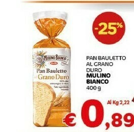 Crai Mulino Bianco Pan Bauletto offerta