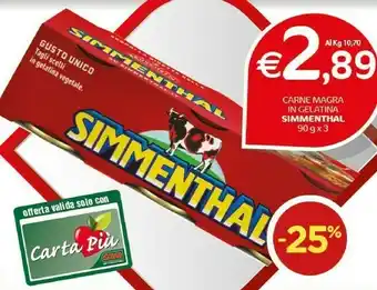 Crai Simmenthal Carne in scatola offerta