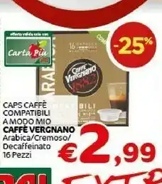 Crai Mio Cialde caffè offerta