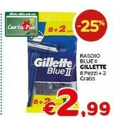 Crai Gillette Rasoio offerta