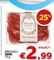 Crai Bresaola offerta