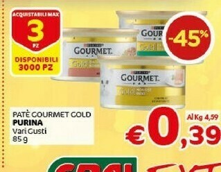 Crai Purina Cibo per gatti offerta