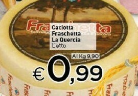 Crai La Quercia Caciotta Fraschetta offerta