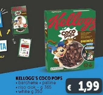 Deco Supermercati Coco Kellogg's - White Pops offerta