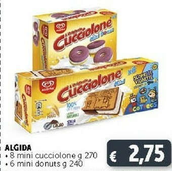 Deco Supermercati Algida 8 Mini Cucciolone offerta