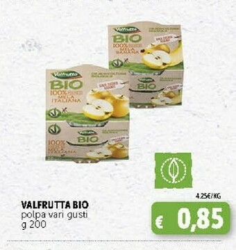 Deco Supermercati Valfrutta Bio Polpa offerta