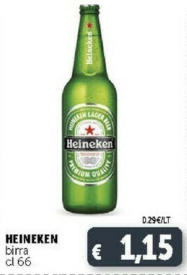 Deco Supermercati Heineken Heineken - Birra Heineken 660 g(ml) offerta